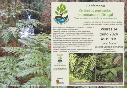 Cariño acolle este venres unha nova conferencia sobre o ecosistema da Serra dá Capelada